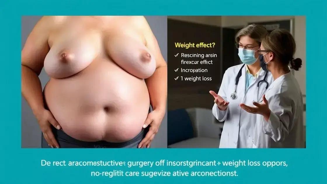 principais consequências da obesidade que requerem reparação