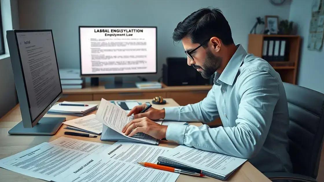 Principais leis trabalhistas relacionadas à demissão sem justa causa