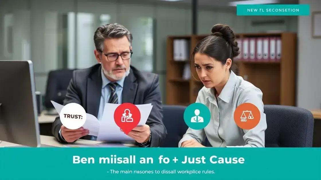 Principais motivos que autorizam a justa causa