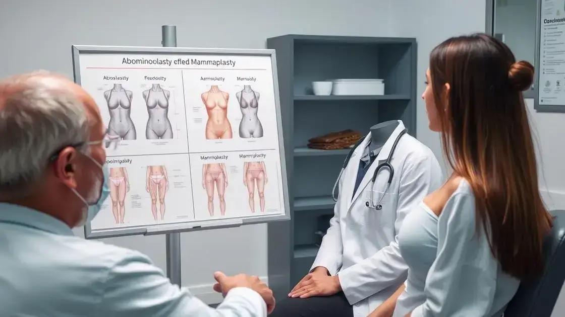 Principais procedimentos contemplados: abdominoplastia e mamoplastia