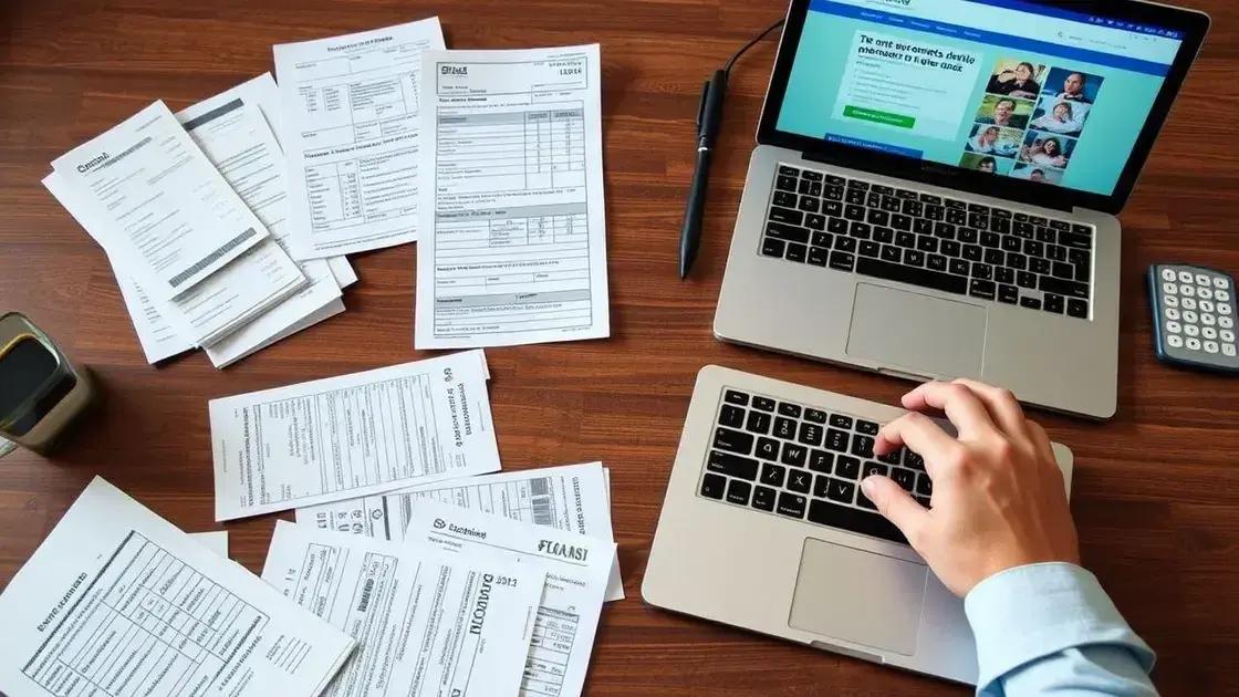 Quais documentos reunir para iniciar o processo