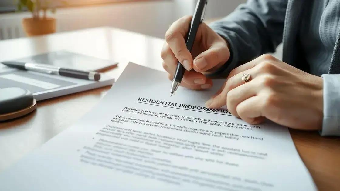 Quais são os requisitos legais para a retomada para uso residencial?