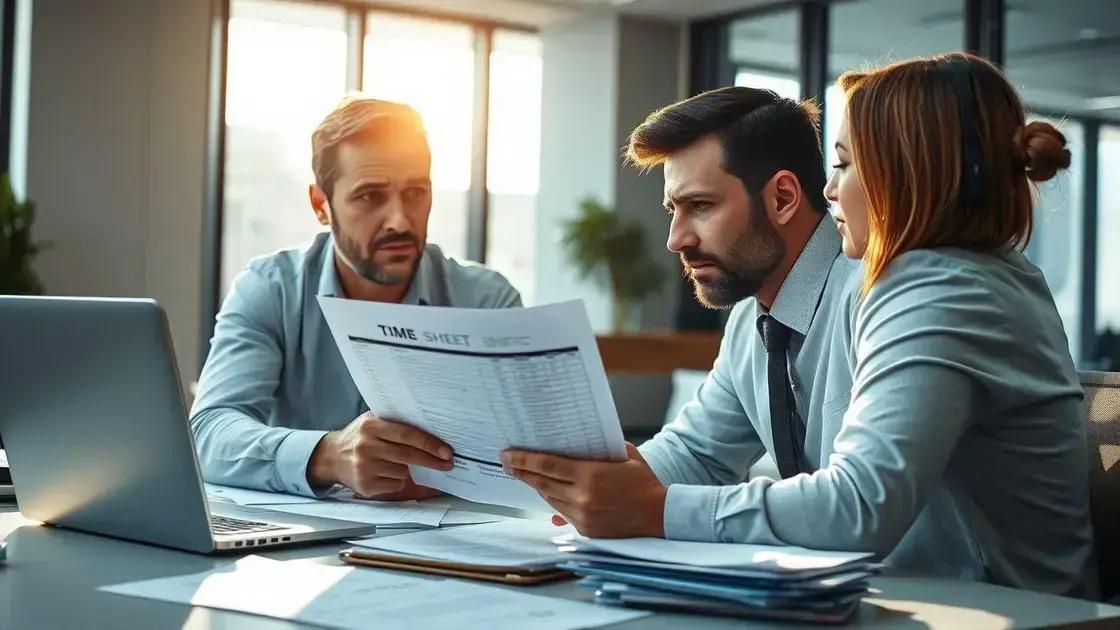 Quando a empresa pode recusar uma declaração de horas