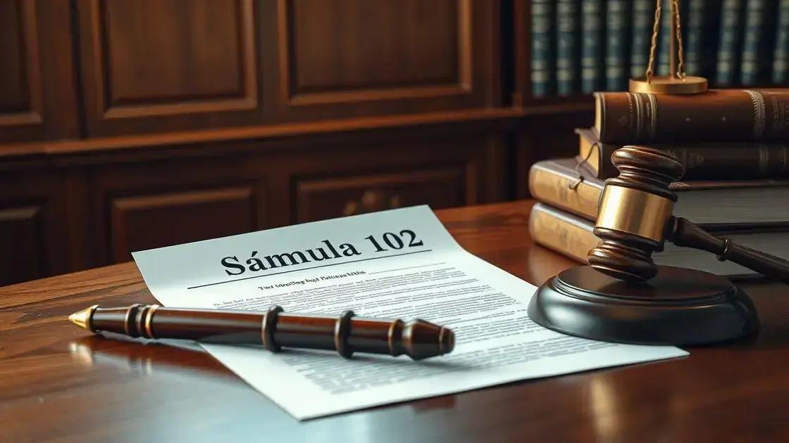 Súmula 102 do TJSP e seu impacto nos pedidos judiciais