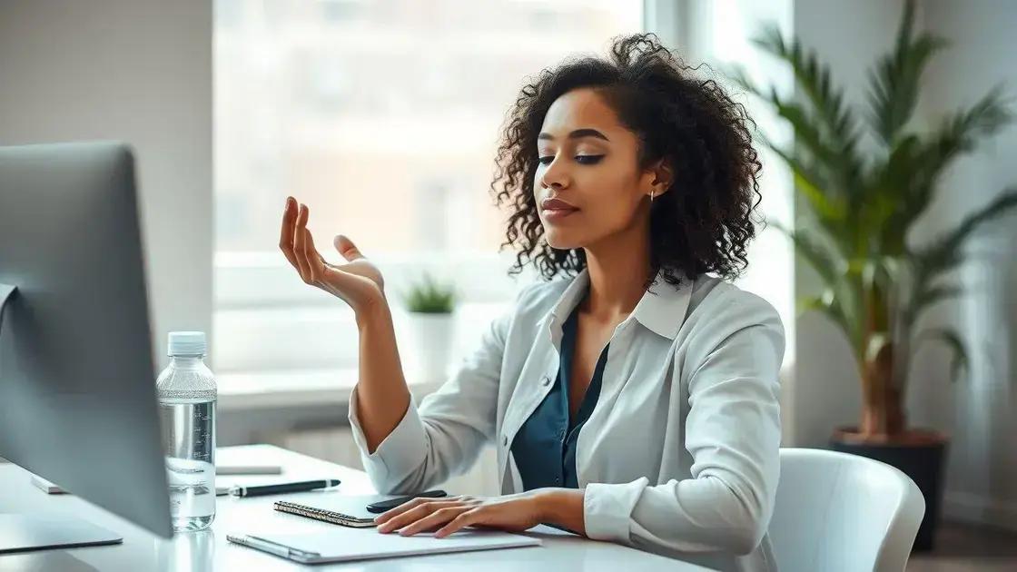técnicas eficazes para gestão de estresse e ansiedade