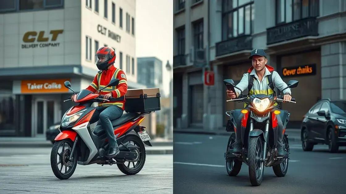 Diferenças entre motoboy CLT e autônomo quanto à periculosidade