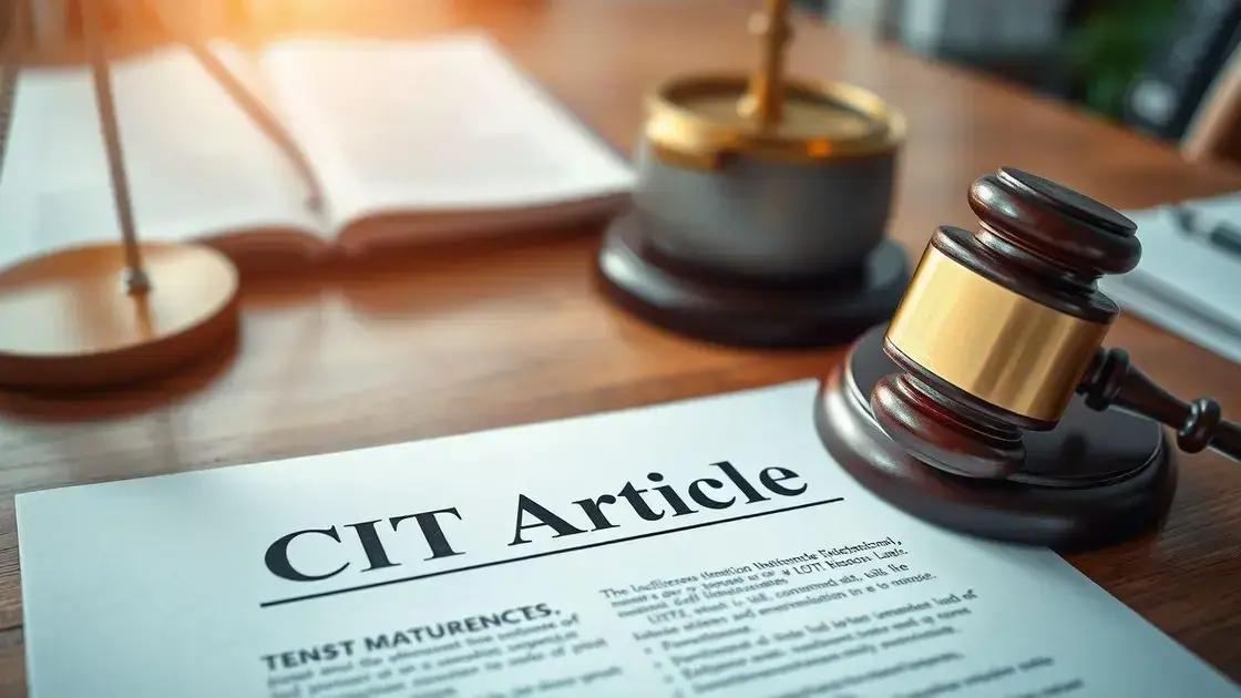 o que o artigo do CIT determina sobre estabilidade