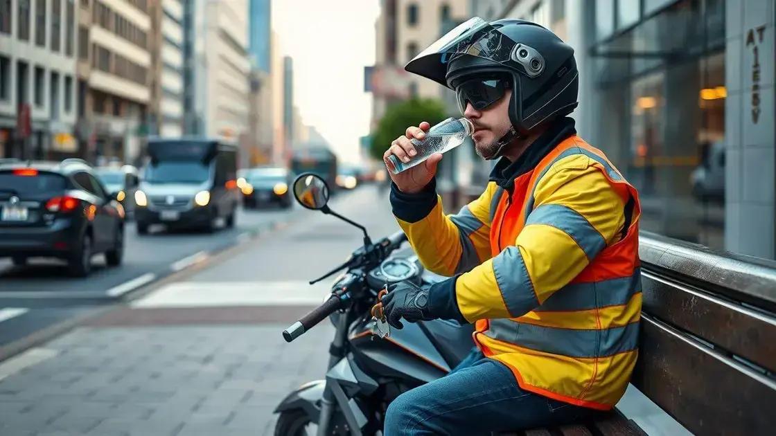 Principais direitos na jornada do motoboy