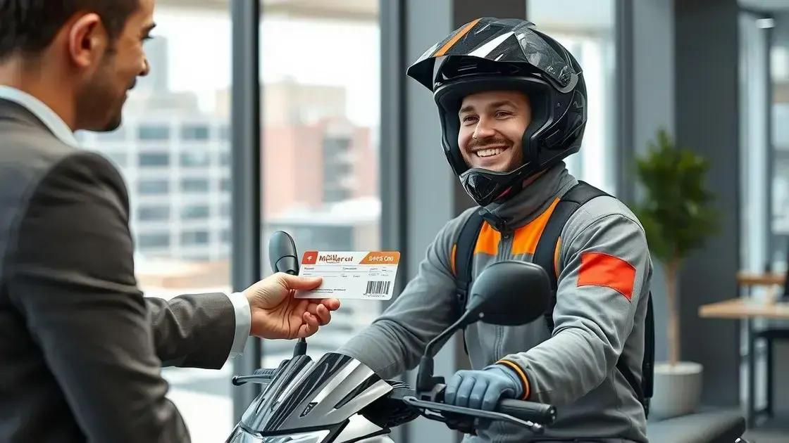 Quando o motoboy tem direito ao benefício