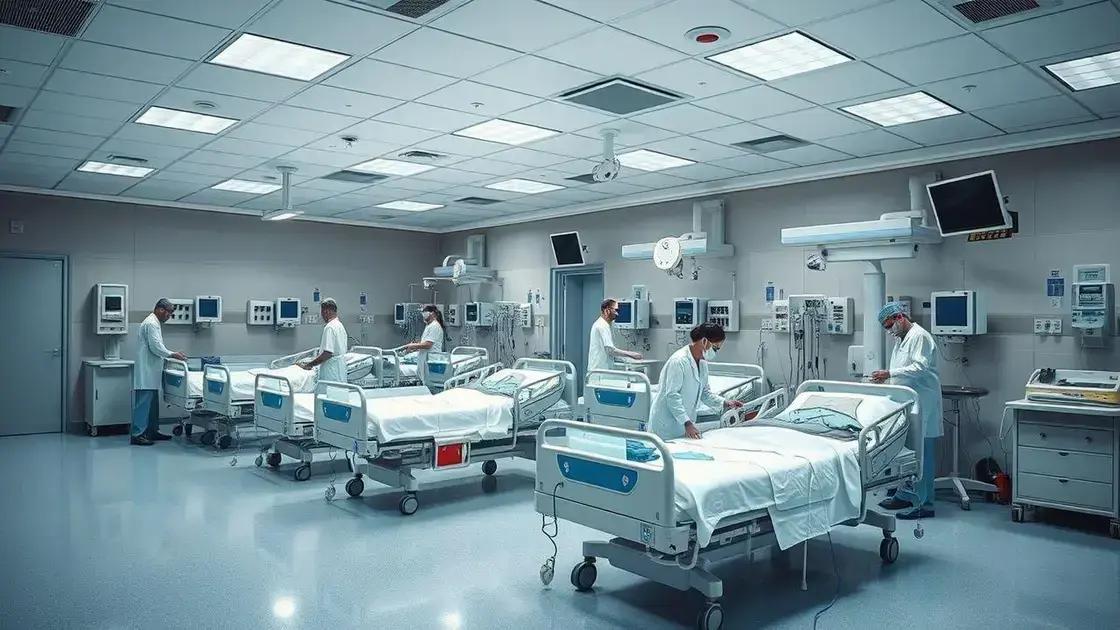 como a disponibilidade de leitos afeta o atendimento emergencial