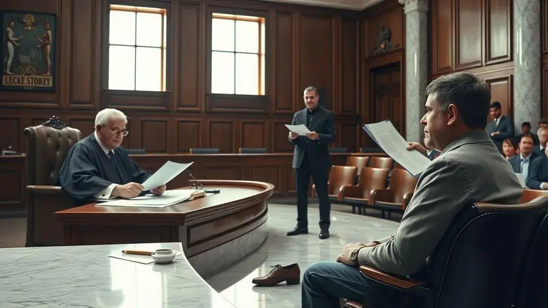 Como funciona o procedimento judicial
