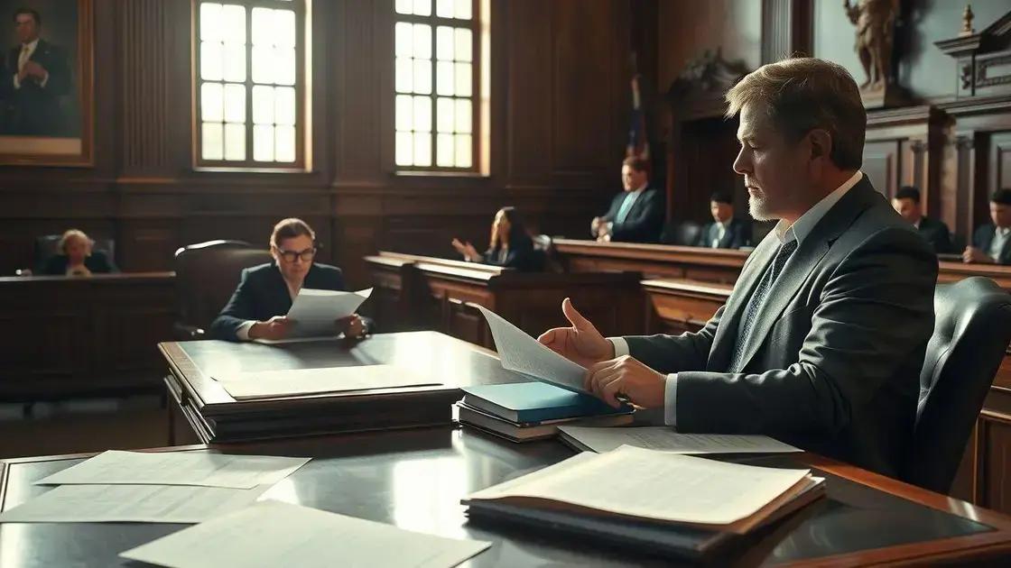 Como funciona o procedimento judicial?