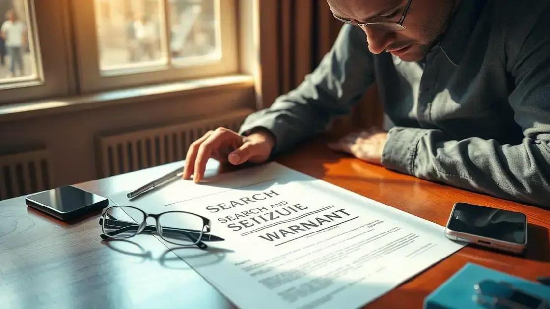 Como identificar irregularidades no mandado de busca e apreensão