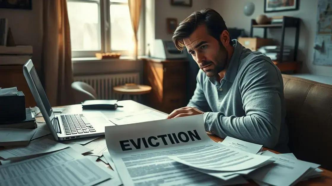Como se preparar e agir ao receber uma ação de despejo