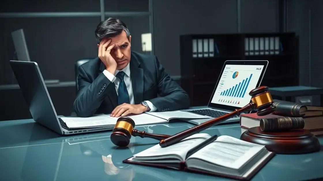 consequências jurídicas para o empregador