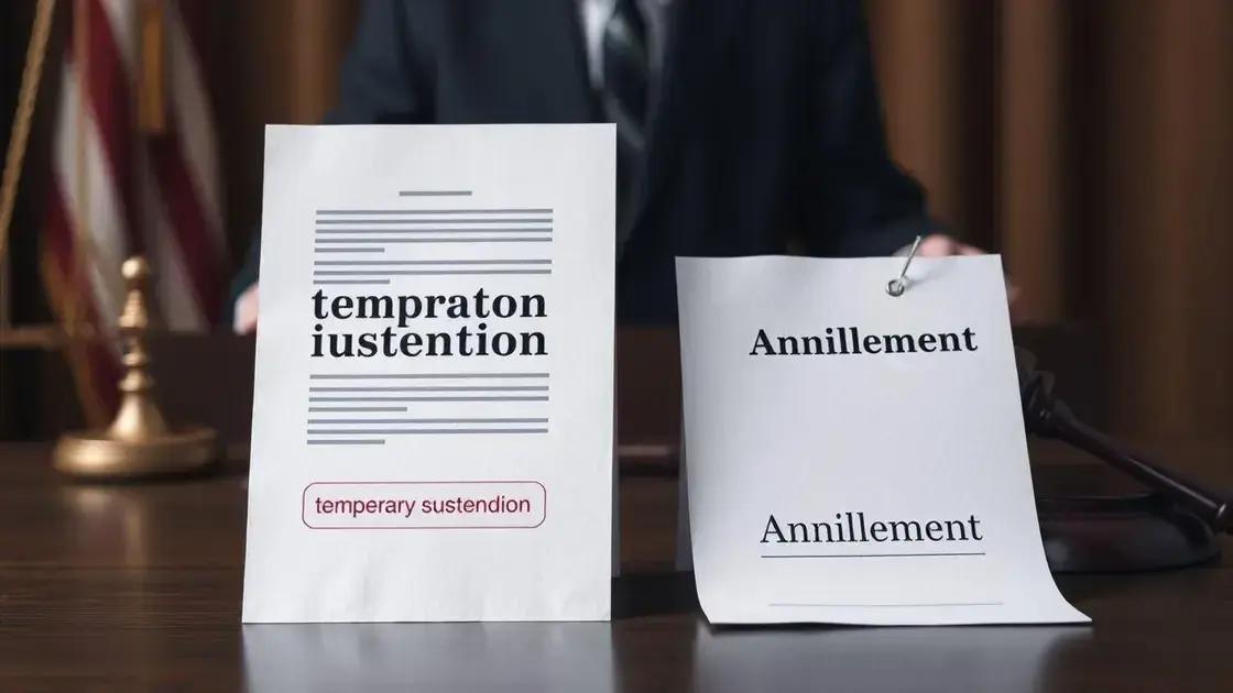 Diferença entre suspensão e anulação do leilão