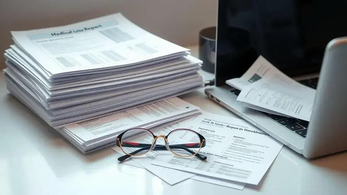 Documentos e provas importantes para a ação