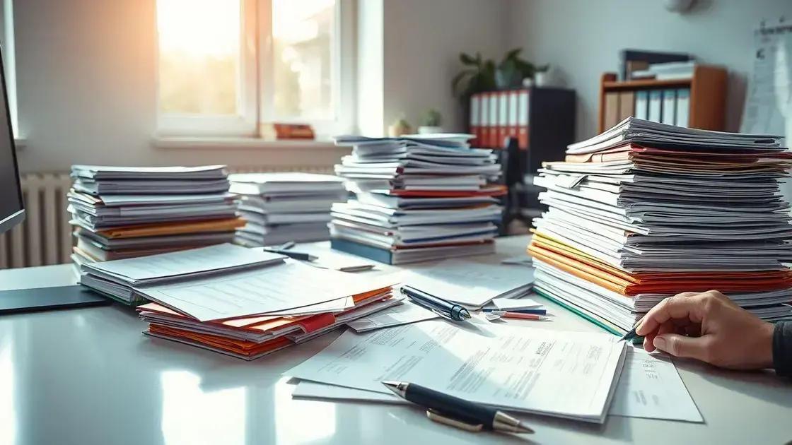Documentos essenciais para montar sua defesa