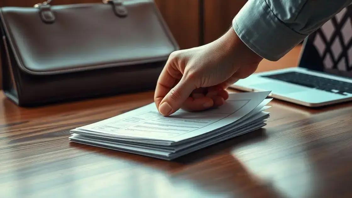 Documentos necessários para entrar com a ação