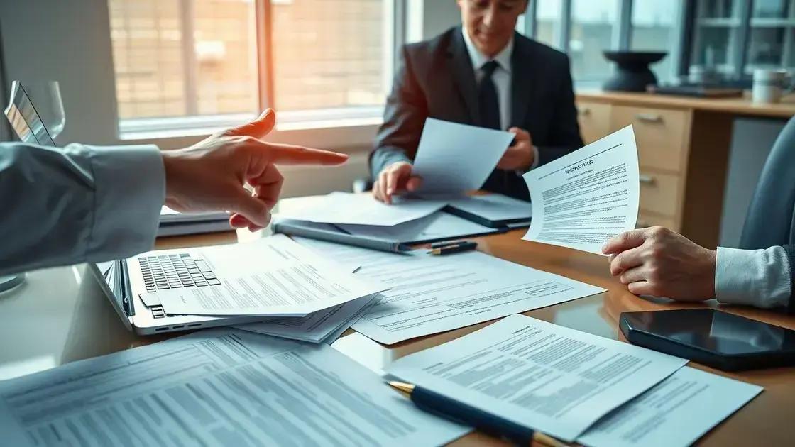 Documentos necessários para fortalecer seu pedido