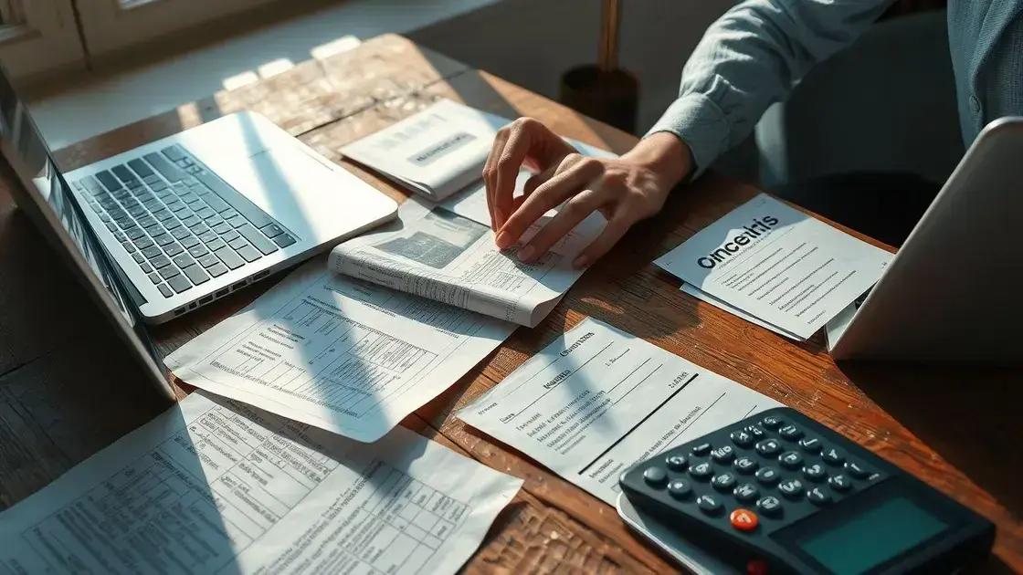 documentos necessários para pedir a revisão