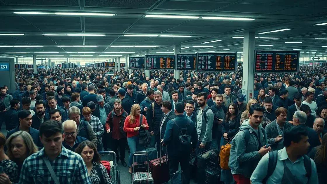 Indenização por voo lotado: o que fazer e quando você tem direito