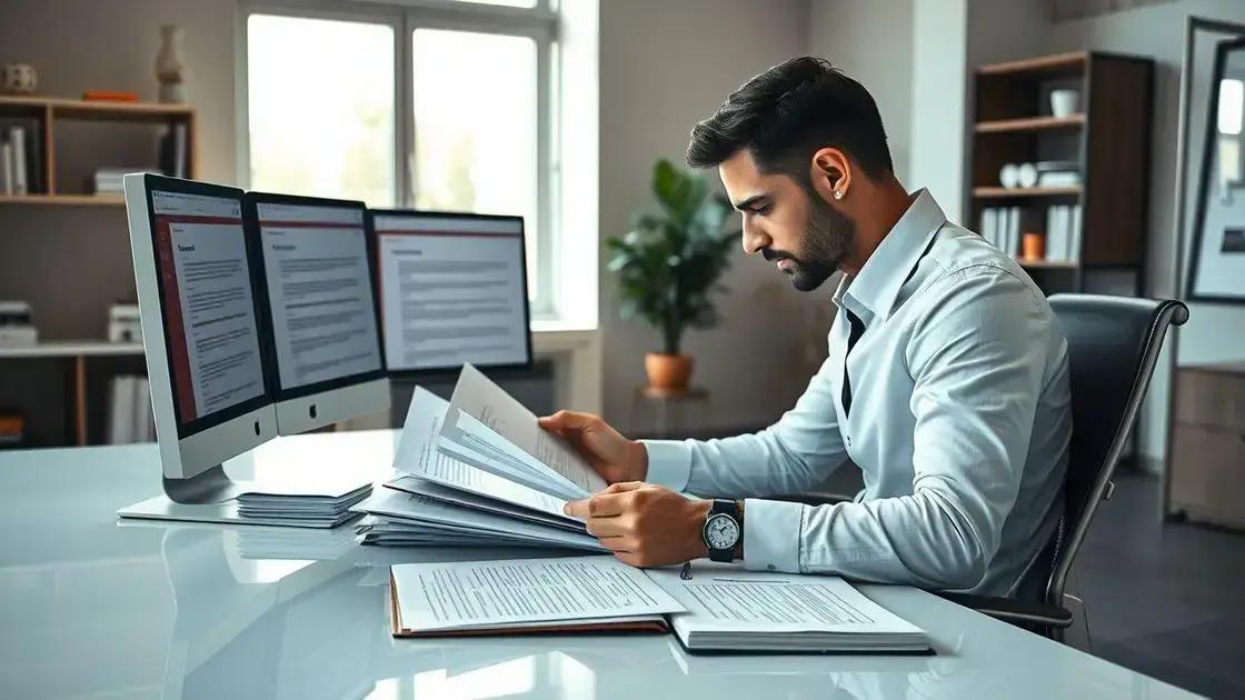 Passos para requerer compensação ou revisão salarial