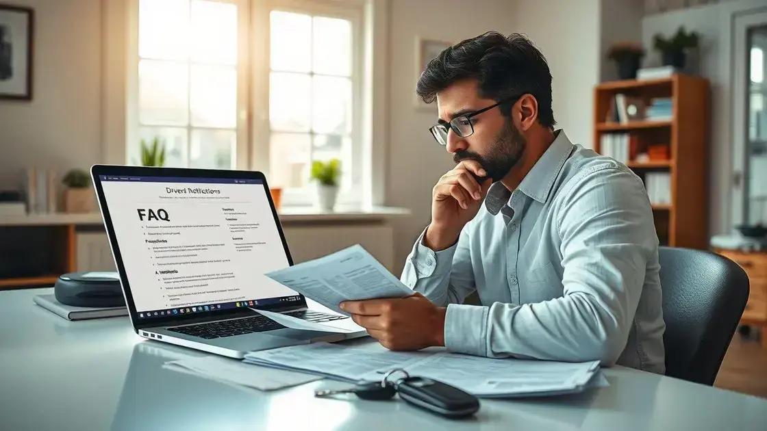 Principais dúvidas sobre o processo