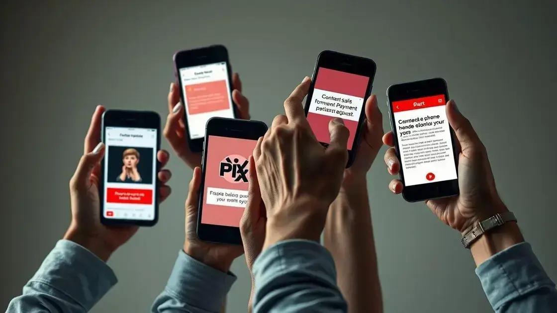 Principais modalidades de golpe envolvendo o Pix