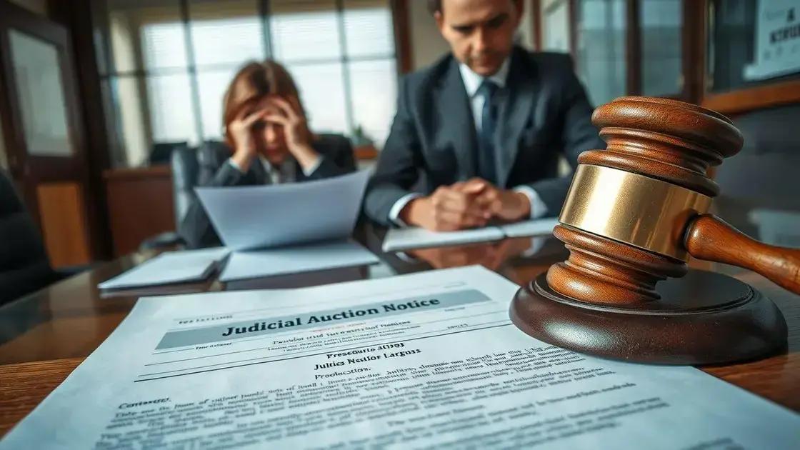 Principais motivos para solicitar a suspensão do leilão