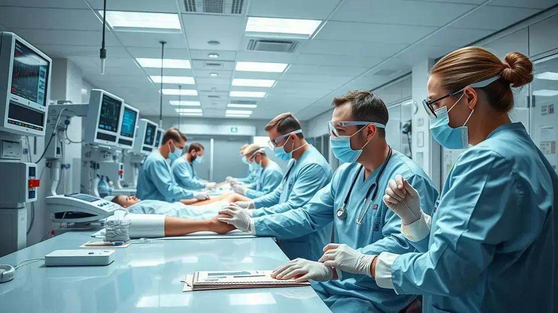 procedimentos comuns em leitos hospitalares de urgência