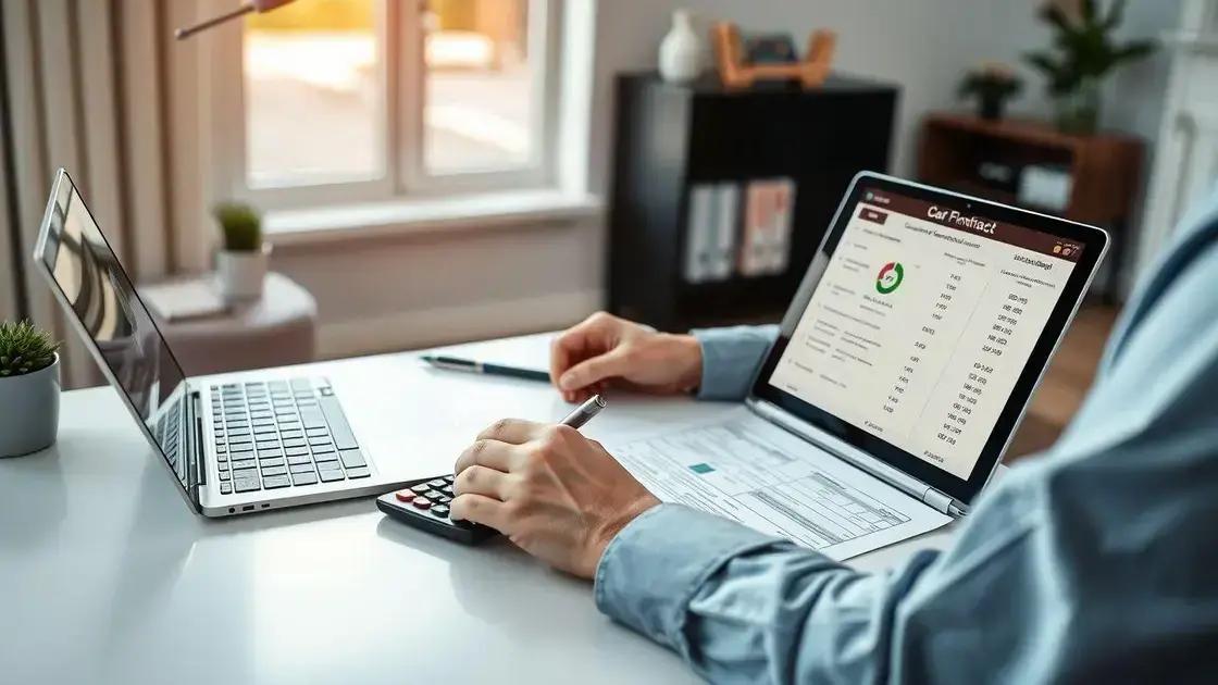Revisão de contrato de financiamento de veículo: como identificar erros que pesam no bolso