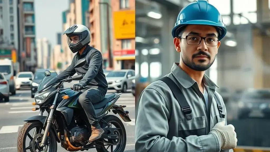 Comparação entre periculosidade e insalubridade no motofrete