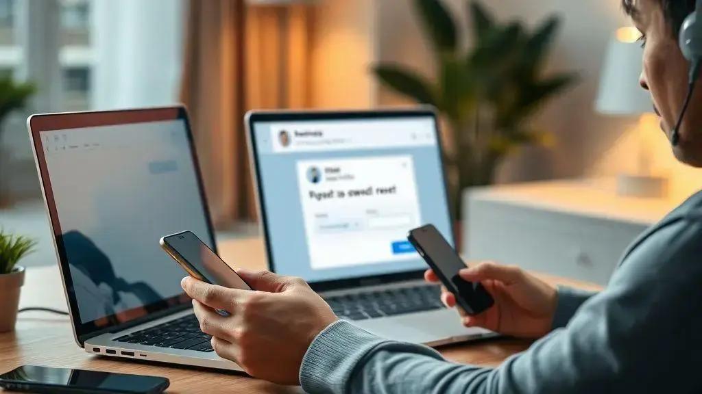 Passos imediatos para tentar o desbloqueio