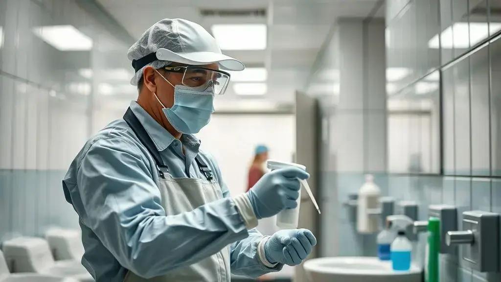 Principais riscos biológicos envolvidos na faxina