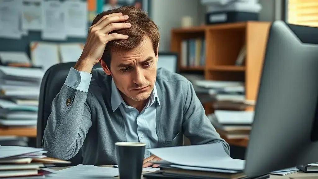 Principais sintomas da síndrome de burnout no ambiente de trabalho