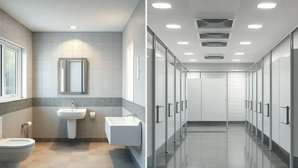 Qual a diferença entre limpar banheiro de residência e de uso coletivo para a lei? Entenda os detalhes