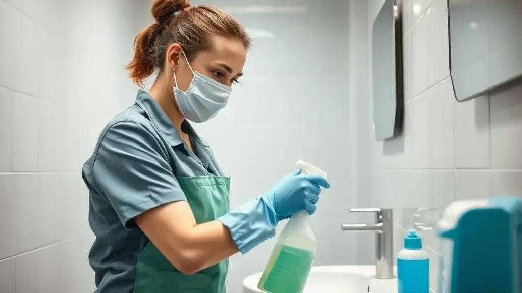 Qual o grau de insalubridade para limpeza de banheiros e o que dizem as normas?